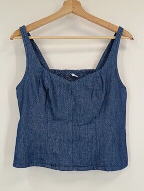 Old Navy Denim Sweetheart Cami